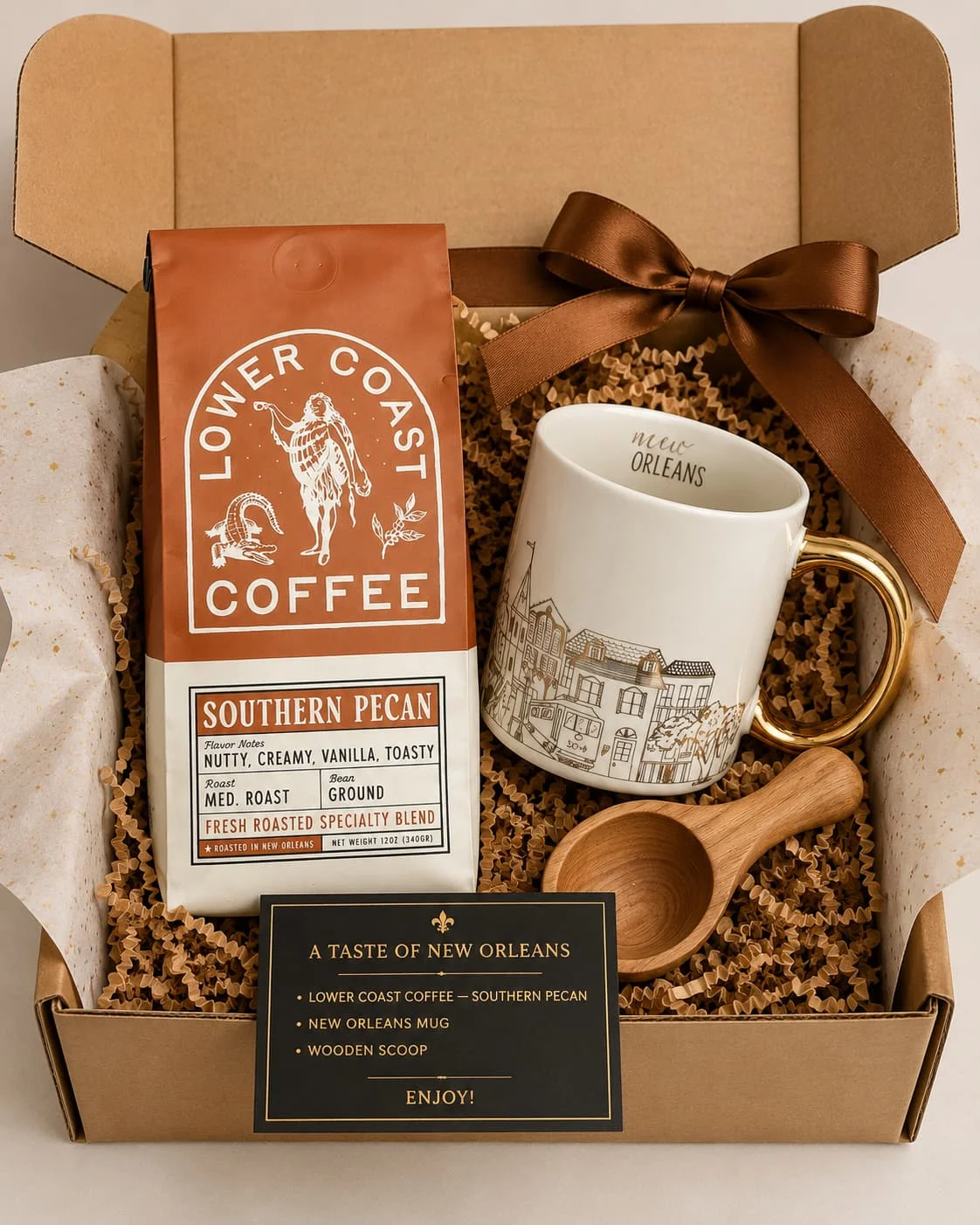 NEW ORLEANS COFFEE LOVERS GIFT BOX